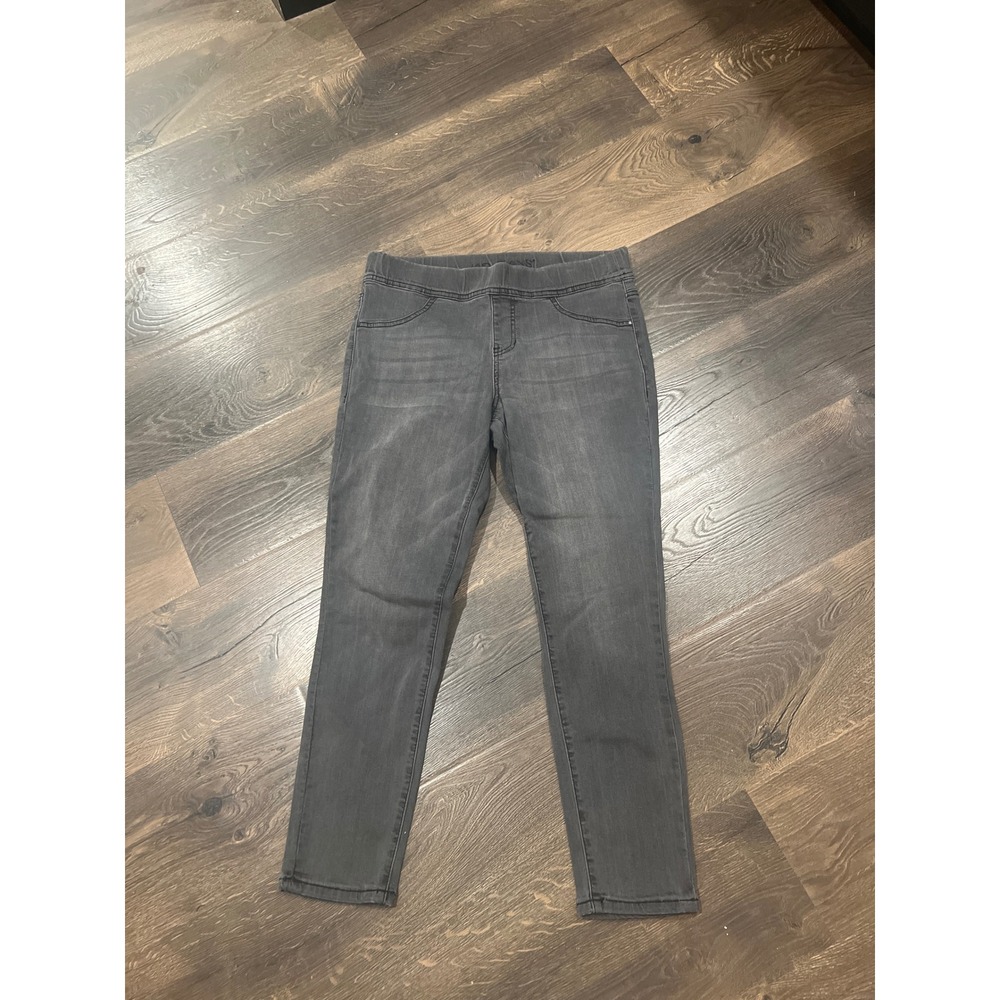 Jag Jeans Womens Grey Pull‎ On Legging Jeans High Rise Stretch Denim Size L
